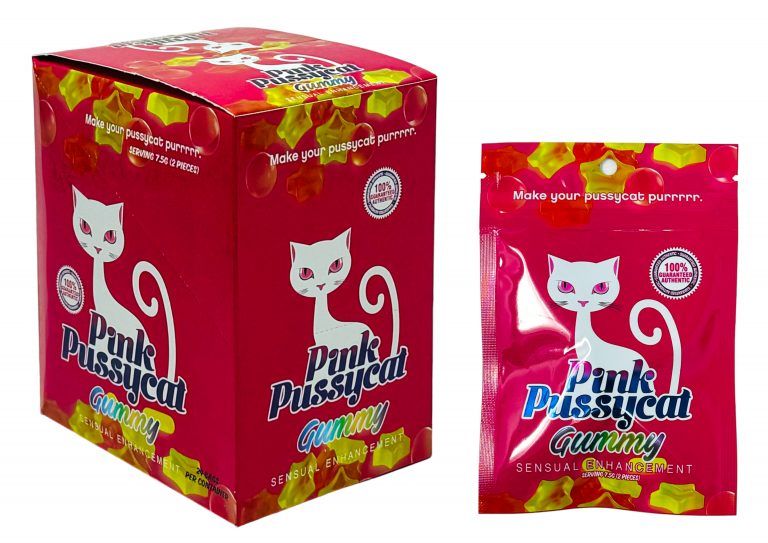 PINK PUSSYCAT GUMMIES 24CT