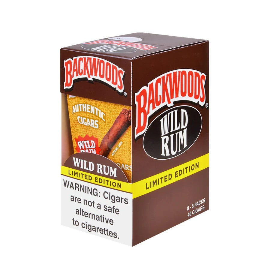 BACKWOODS WILD RUM 8/5PK