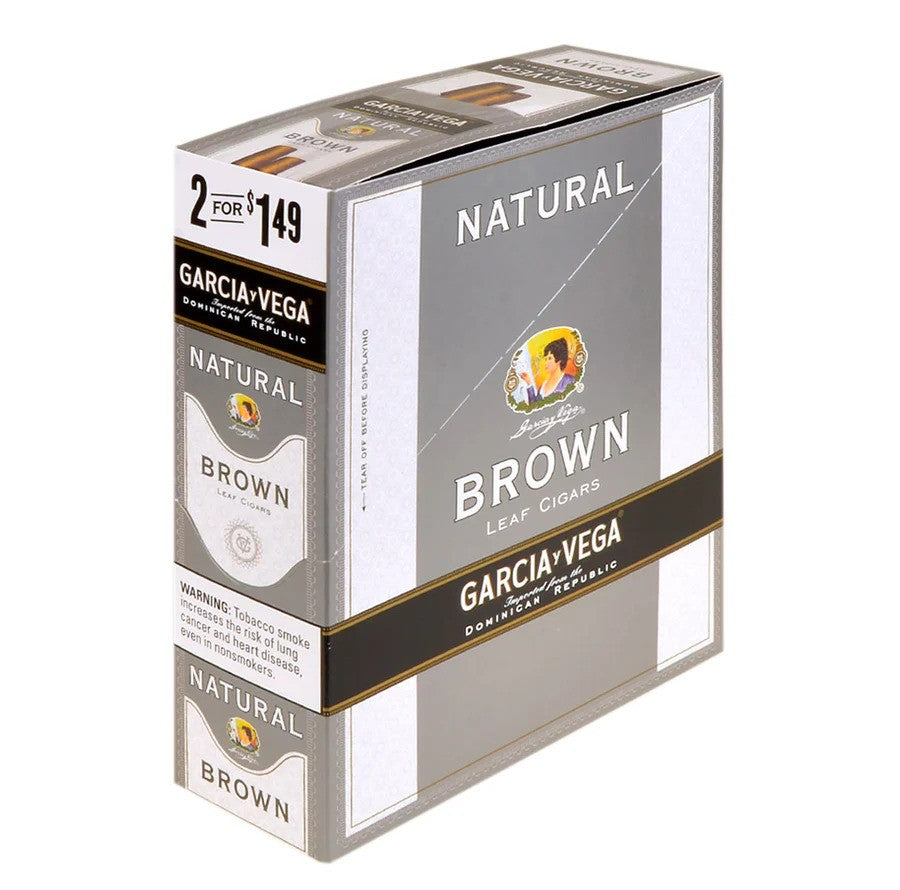 GARCIA VEGA NATURAL BRWN 2/$1.49