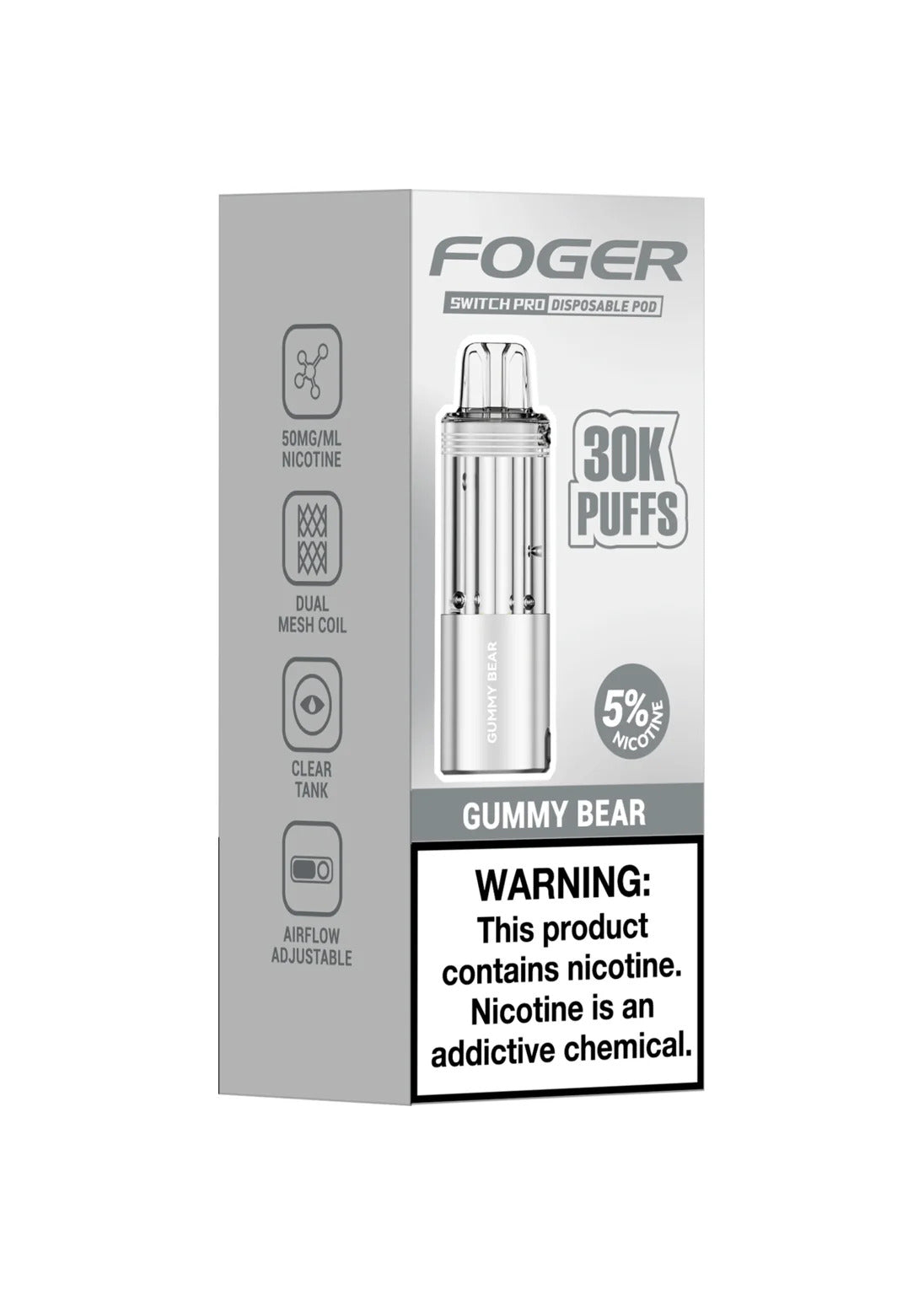 FOGER POD 30K GUMMY BEAR