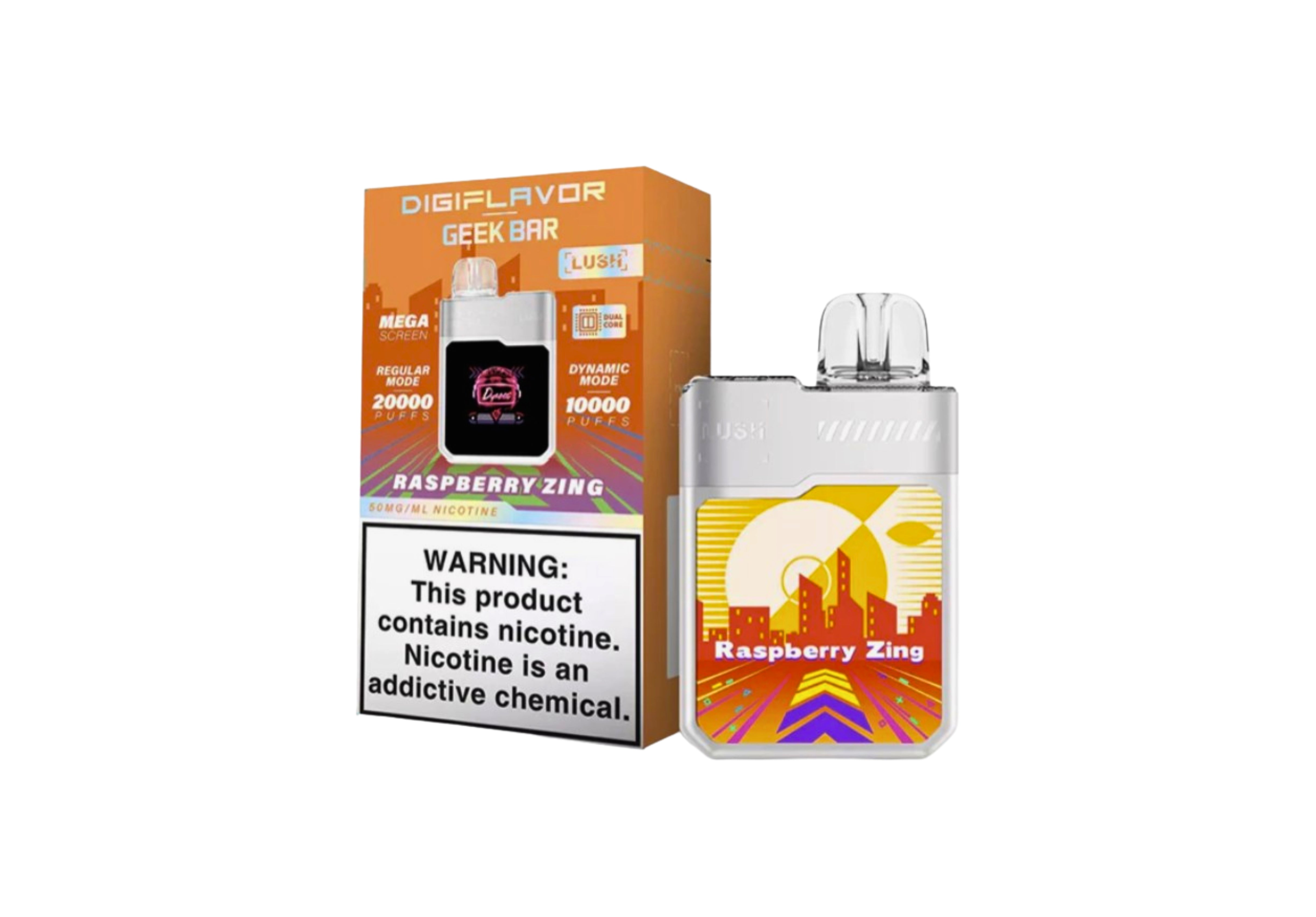GEEK BAR LUSH 20K 5CT RASPBERY