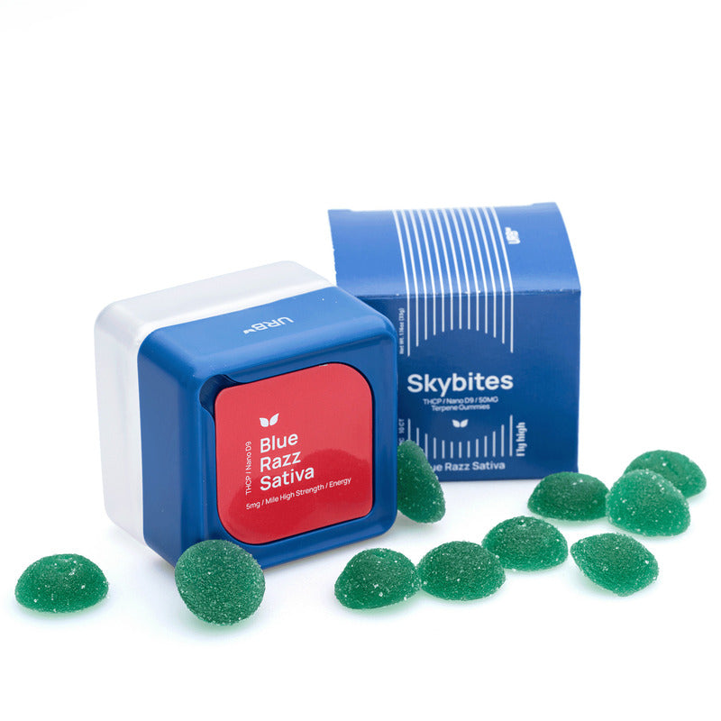 SKYBITES 5MG BLUE RAZZ 6CT