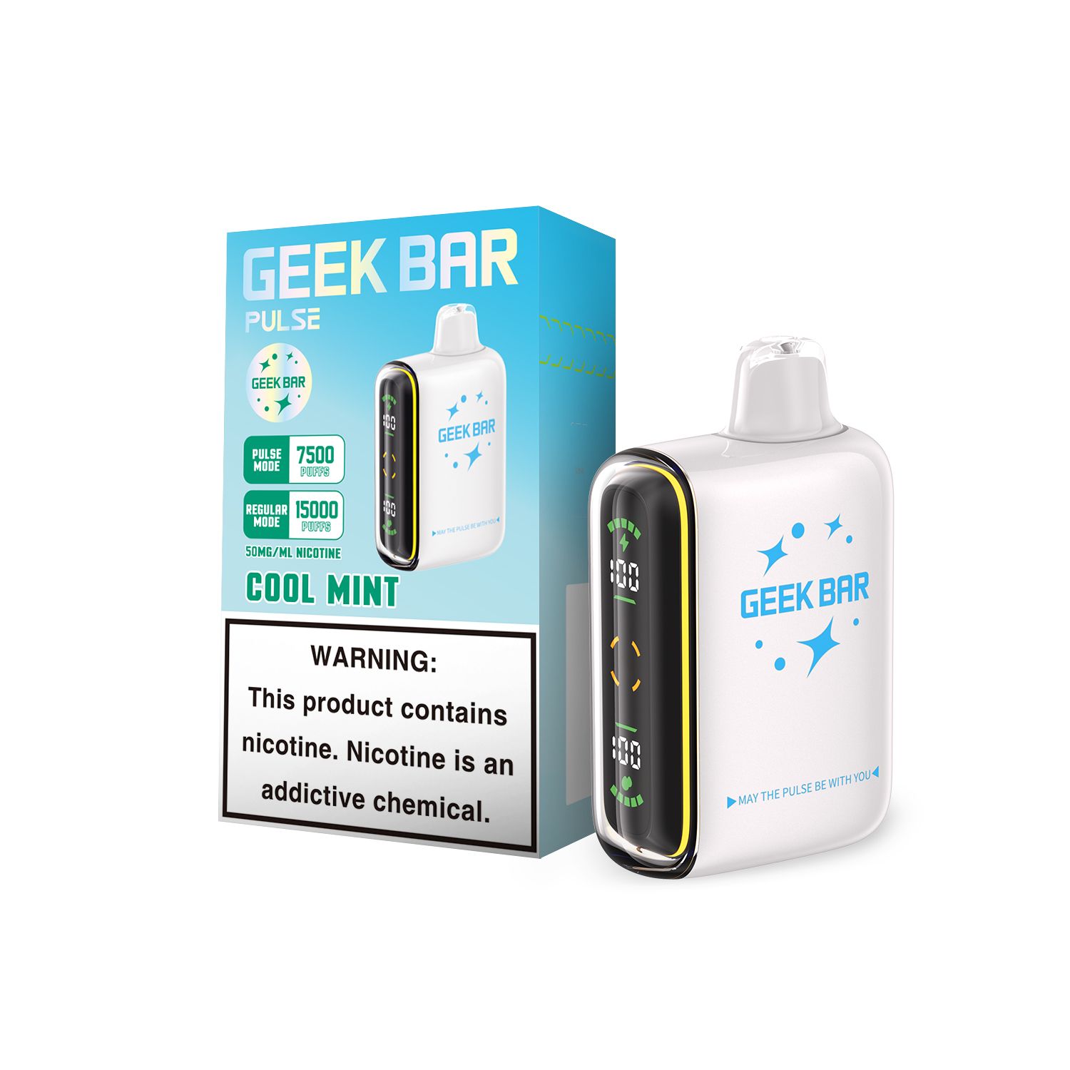 GEEK BAR 15K COOL MINT 5CT