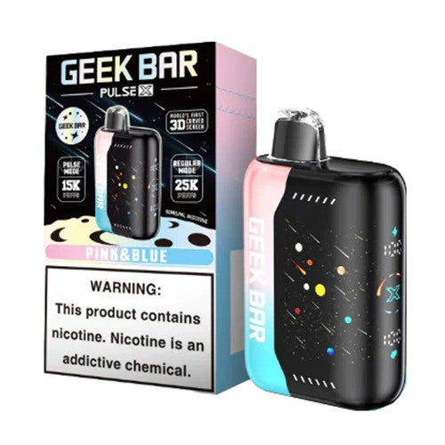 GEEK BAR 25K PINK AND BLUE 5CT
