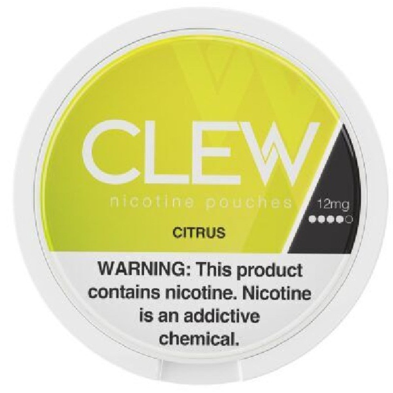 CLEW NIC POUCH 12MG CITRUS