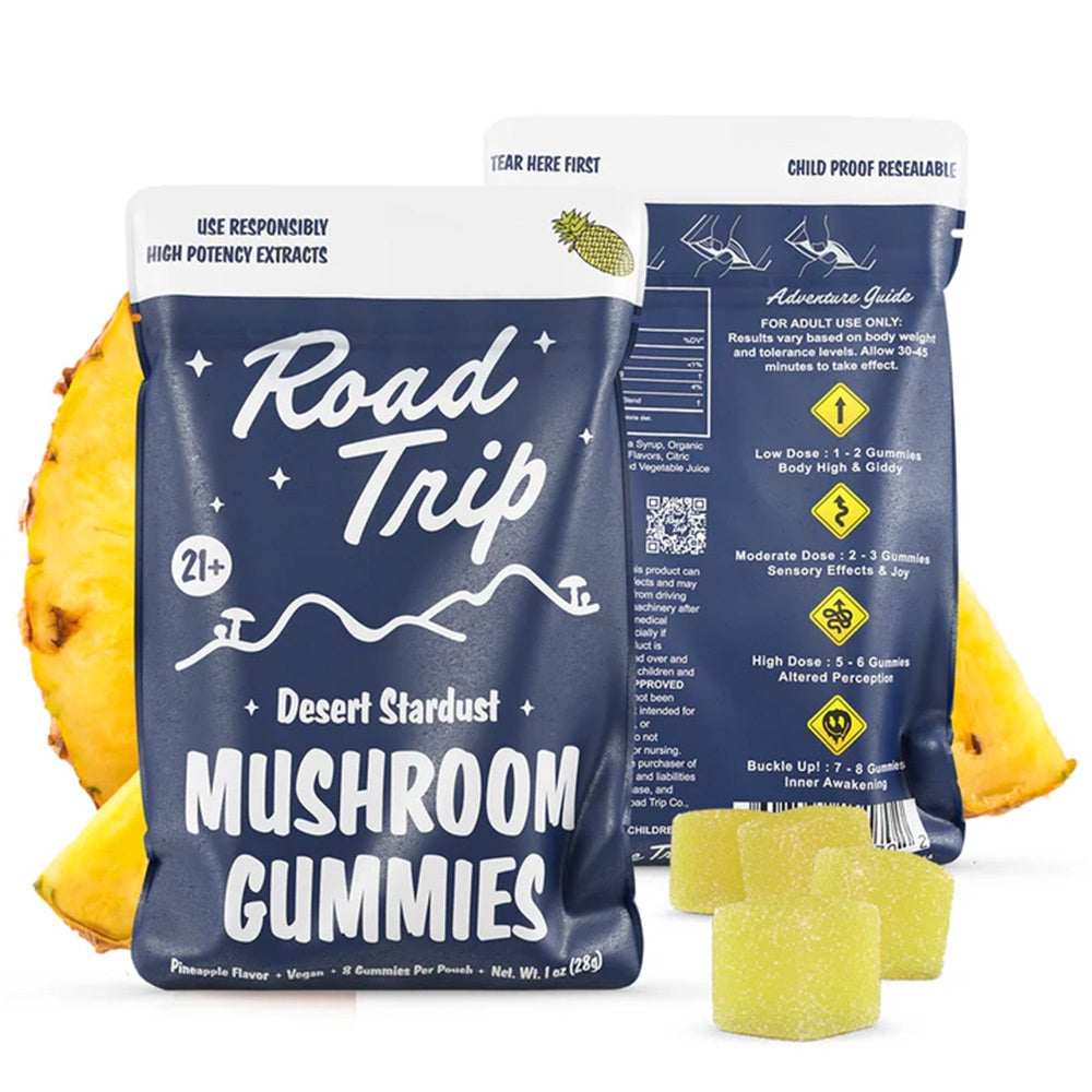 ROAD TRIP 8GUMMIE 28G 1CT PINEAP