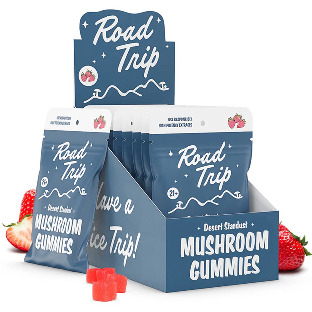 ROAD TRIP 8GUMMIE 28G 10CT STRBR