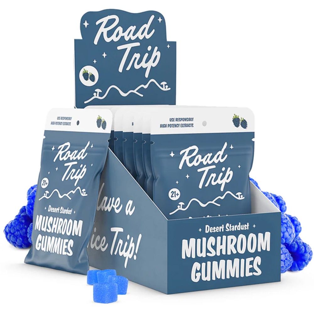 ROAD TRIP 8GUMMIE 28G 10CT RASPB